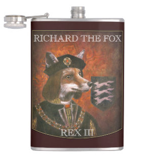 King Richard The Third Fox Flask