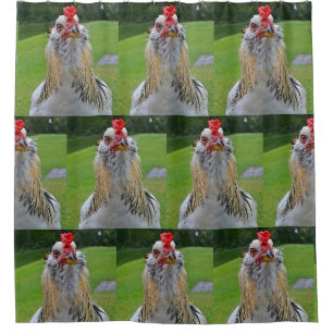 King Rooster Shower Curtain