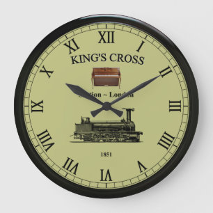 King’s Cross Station~London England~Upright Piano~ Large Clock