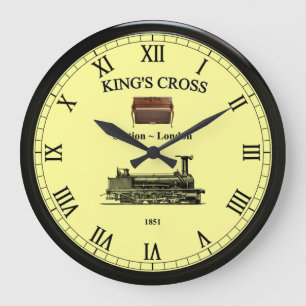 King’s Cross Station~London England~Upright Piano~ Large Clock