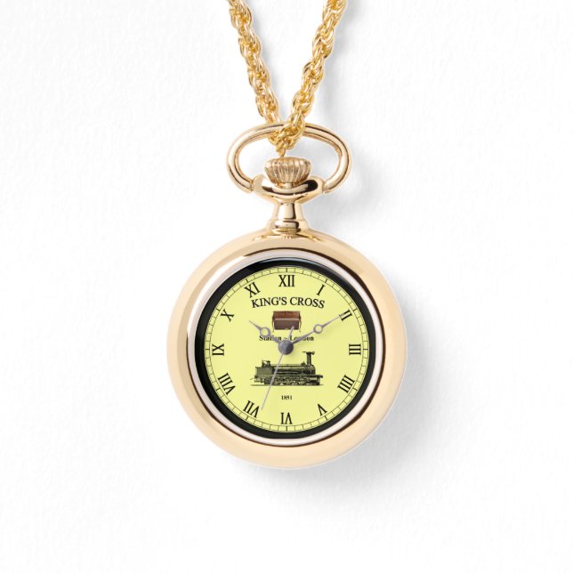 King’s Cross Station~London England~Upright Piano~ Watch (Front)