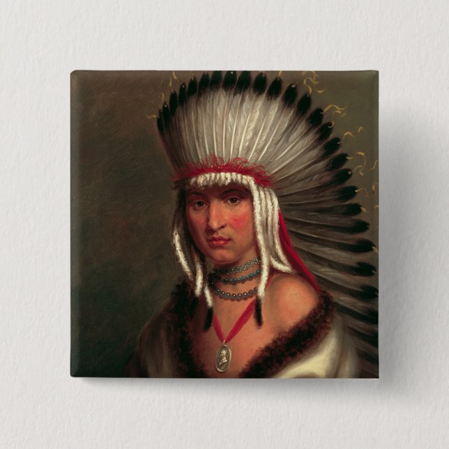 King’s “Generous Chief” button (Front)