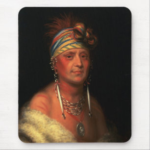 King’s “White Plume” mousepad