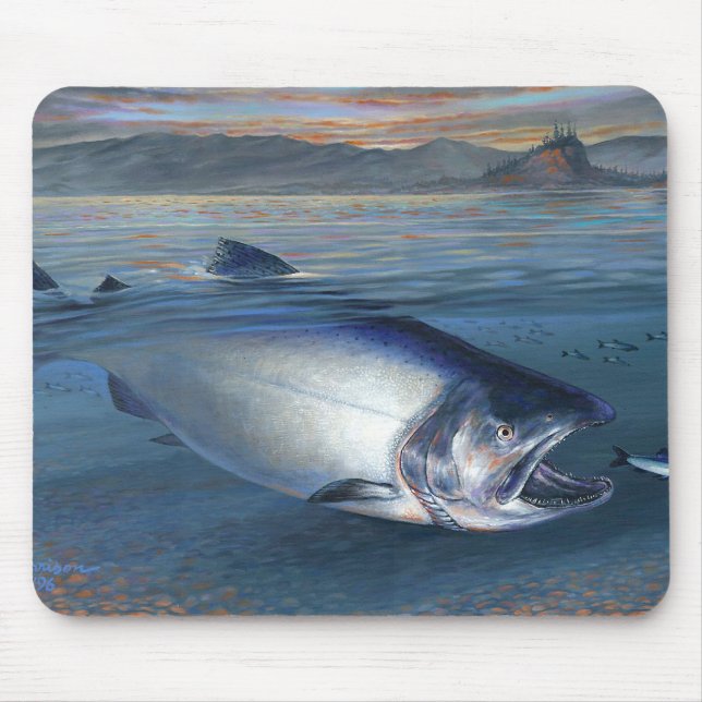 KIng Salmon Mousepad (Front)