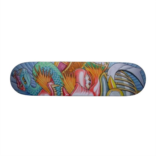KING SAMURAI 21.3 CM MINI SKATEBOARD DECK