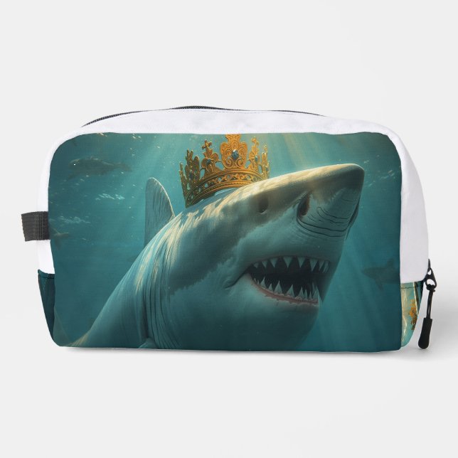 King shark dopp kit (Front)