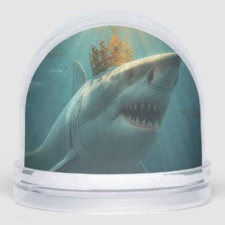 King shark snowglobe