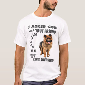 King Shepherd Quote Mum Dad Print, German Shepherd T-Shirt