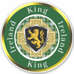 King Shield & Celtic Cross Personalised