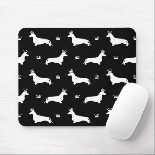 King Short Hair Dachshund - pattern 2 Mouse Mat