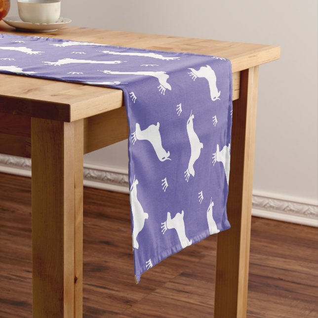 King Short Hair Dachshund - pattern 2 Short Table Runner (In Situ)