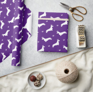 King Short Hair Dachshund - pattern 2 Wrapping Paper