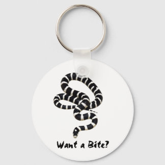 King Snake from Junglewalk.com Key Ring