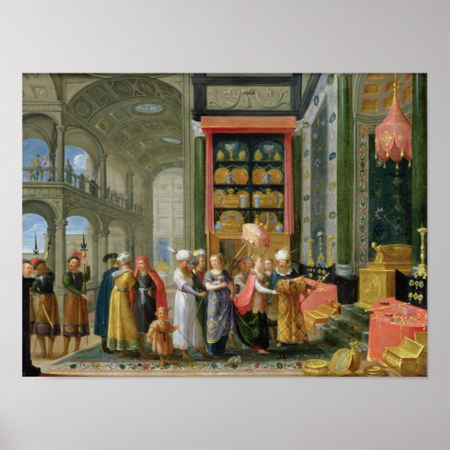 King Solomon and the Queen of Sheba Poster (Front)