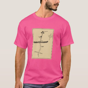 King Solomon's Mine Route Map (1898) T-Shirt
