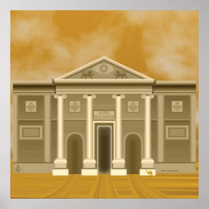King Solomon's Temple Poster