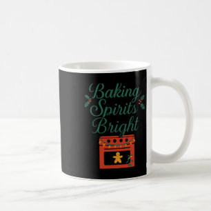King Spirits Bright Christmas Oven Graphic Coffee Mug