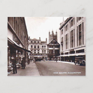King Square, Gloucester Postcard