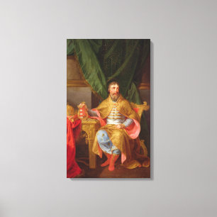 King Stephen Canvas Print