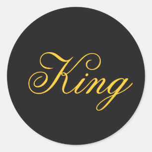 King Sticker