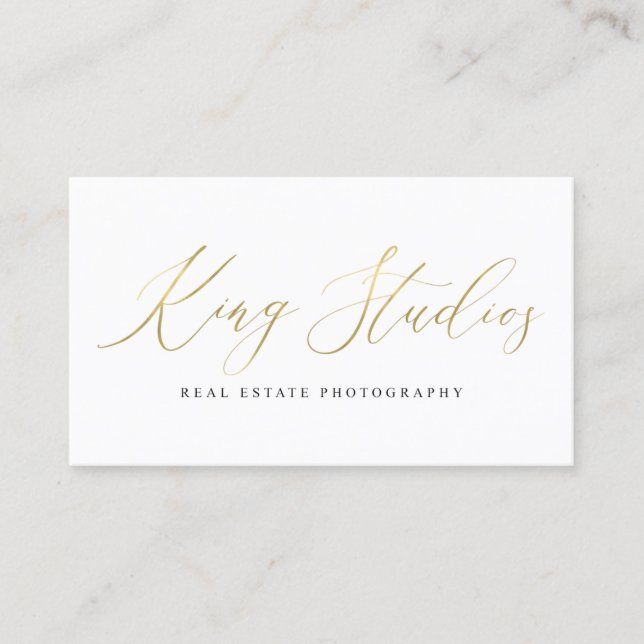 King Studios Business Card (Front)