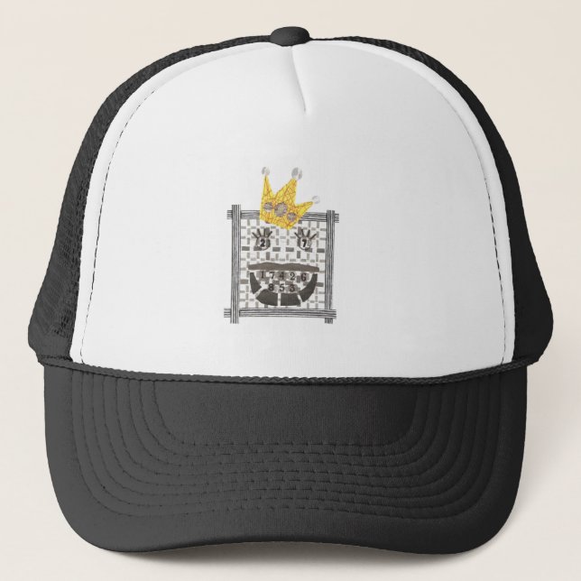 King Sudoku Baseball Cap (Front)