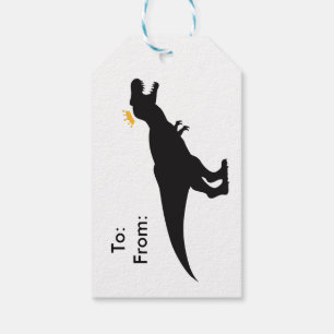 King T-Rex Gift Tags