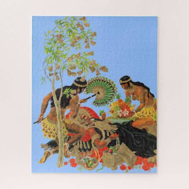 King Tatarrax of Quivira Jigsaw Puzzle (Vertical)