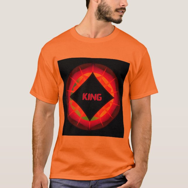 KING Text Create own text Handsome T-Shirt (Front)