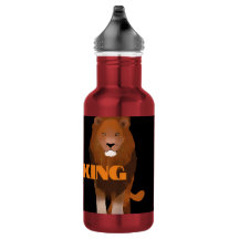 King Text Name Custom Image Lion Photo Text