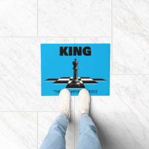 King The Most Important Piece Doormat