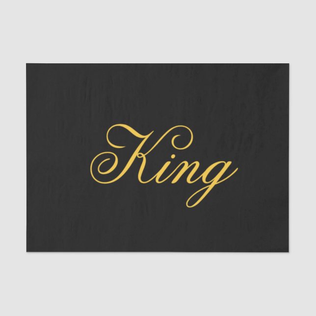 King Tissue Paper (Front)