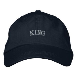 King Trendy-Hat School College Business-Navy Style Embroidered Hat
