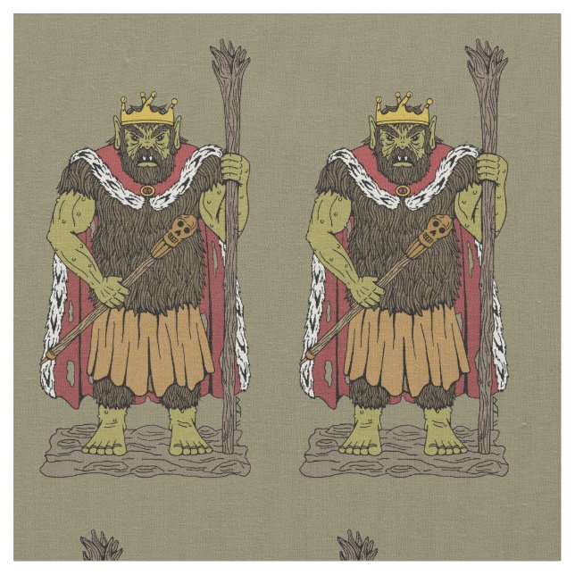 King Troll Fabric (Close Up)