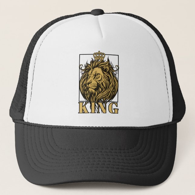 King Trucker Hat (Front)