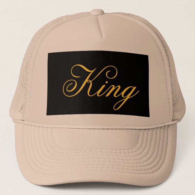 King Trucker Hat (Front)