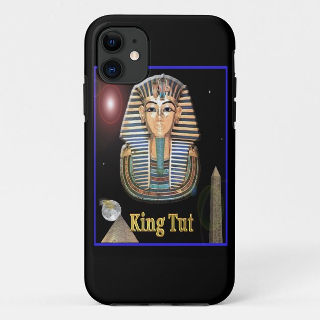 King Tut and Egypt Case-Mate iPhone Case (Back)