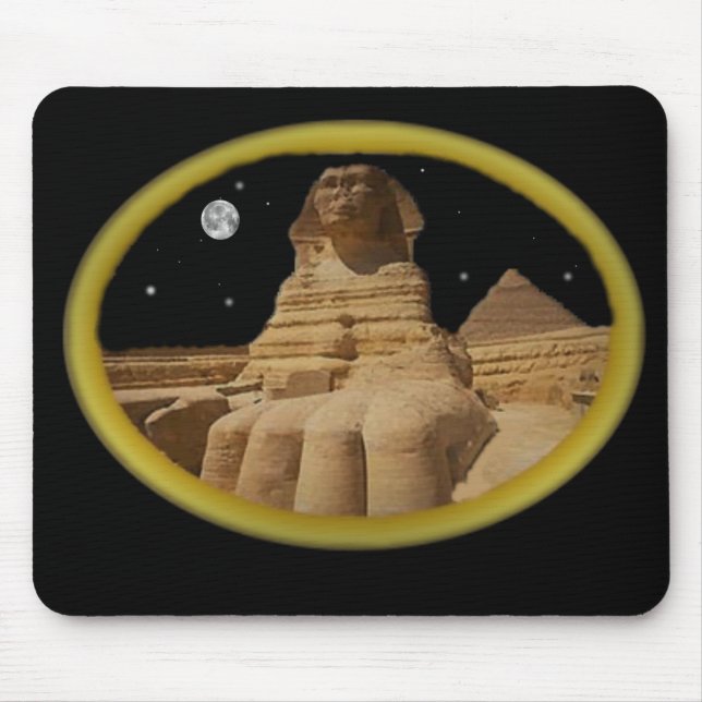 King Tut and Egypt Mouse Mat (Front)