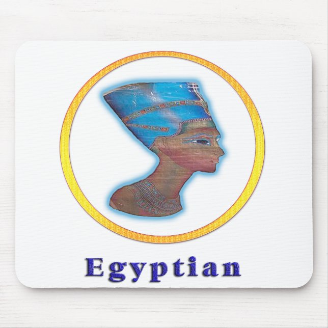 King Tut and Egypt Mouse Mat (Front)