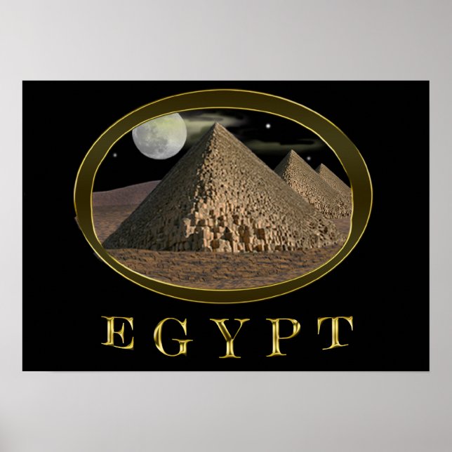 King Tut and Egypt Poster (Front)