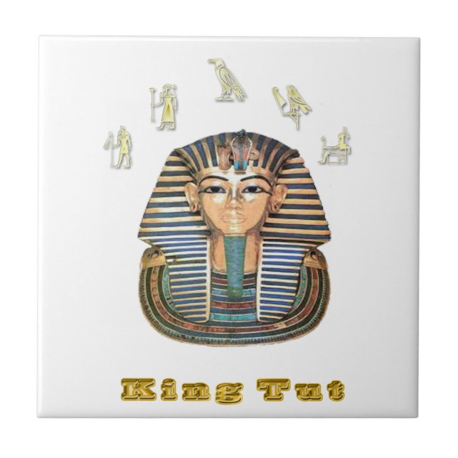 King Tut and Egypt Tile (Front)