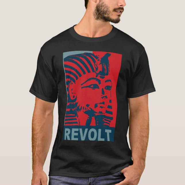 King Tut - Egyptian Revoltion 2011 T-Shirt (Front)