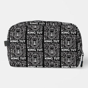 King tut pharaoh egyptian Hieroglyphic Alphabet Dopp Kit
