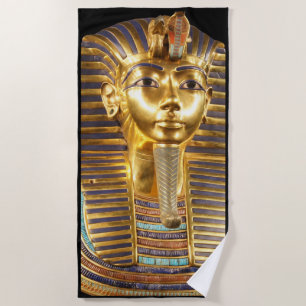 King Tutankamun Beach Towel