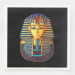 King Tutankhamun Ancient Egyptian Pharaoh Napkin