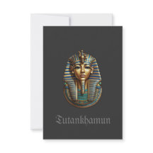 King Tutankhamun Flat Thank You Card