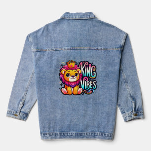 King vibes denim jacket