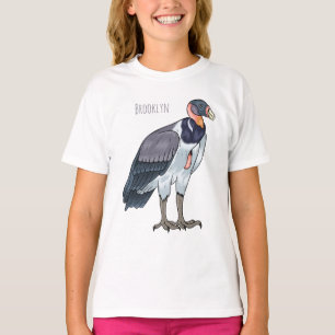 King vulture bird cartoon illustration T-Shirt