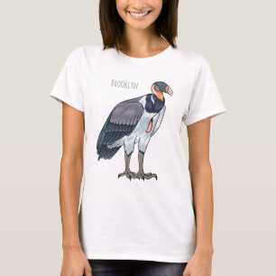 King vulture bird cartoon illustration T-Shirt
