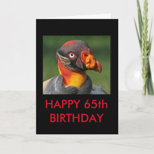 King Vulture - Happy 65th Birthday Card